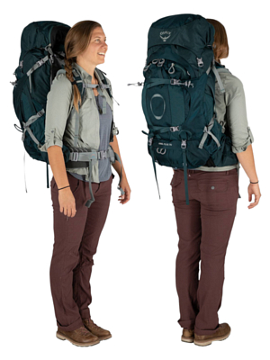 Рюкзак Osprey Ariel Plus 70 Night Jungle Blue