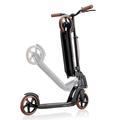 Самокат Globber One K 180 Piston Deluxe Черный