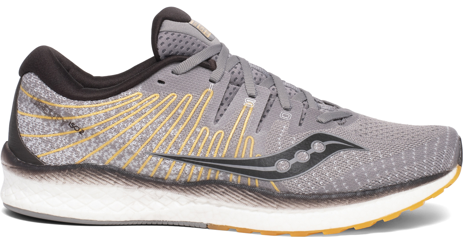 Беговые кроссовки Saucony 2020 Liberty Iso 2 Grey/Yellow