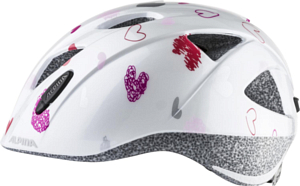 Велошлем ALPINA Ximo White Hearts Gloss