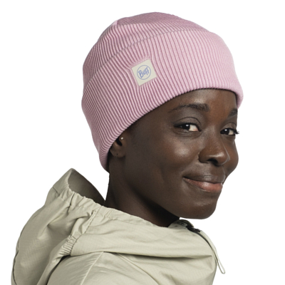 Шапка Buff Crossknit Hat Solid Camelia