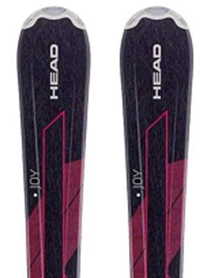 Горные лыжи с креплениями HEAD Joy SLR2 + SLR 4.5 AC (67-107) Black/Pink