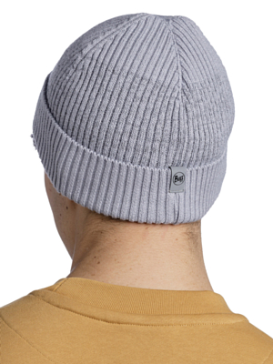 Шапка Buff Merino Active Solid Light Grey