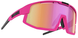 Очки солнцезащитные BLIZ Vision Matt Neon Pink/ Brown Purple Multi S3