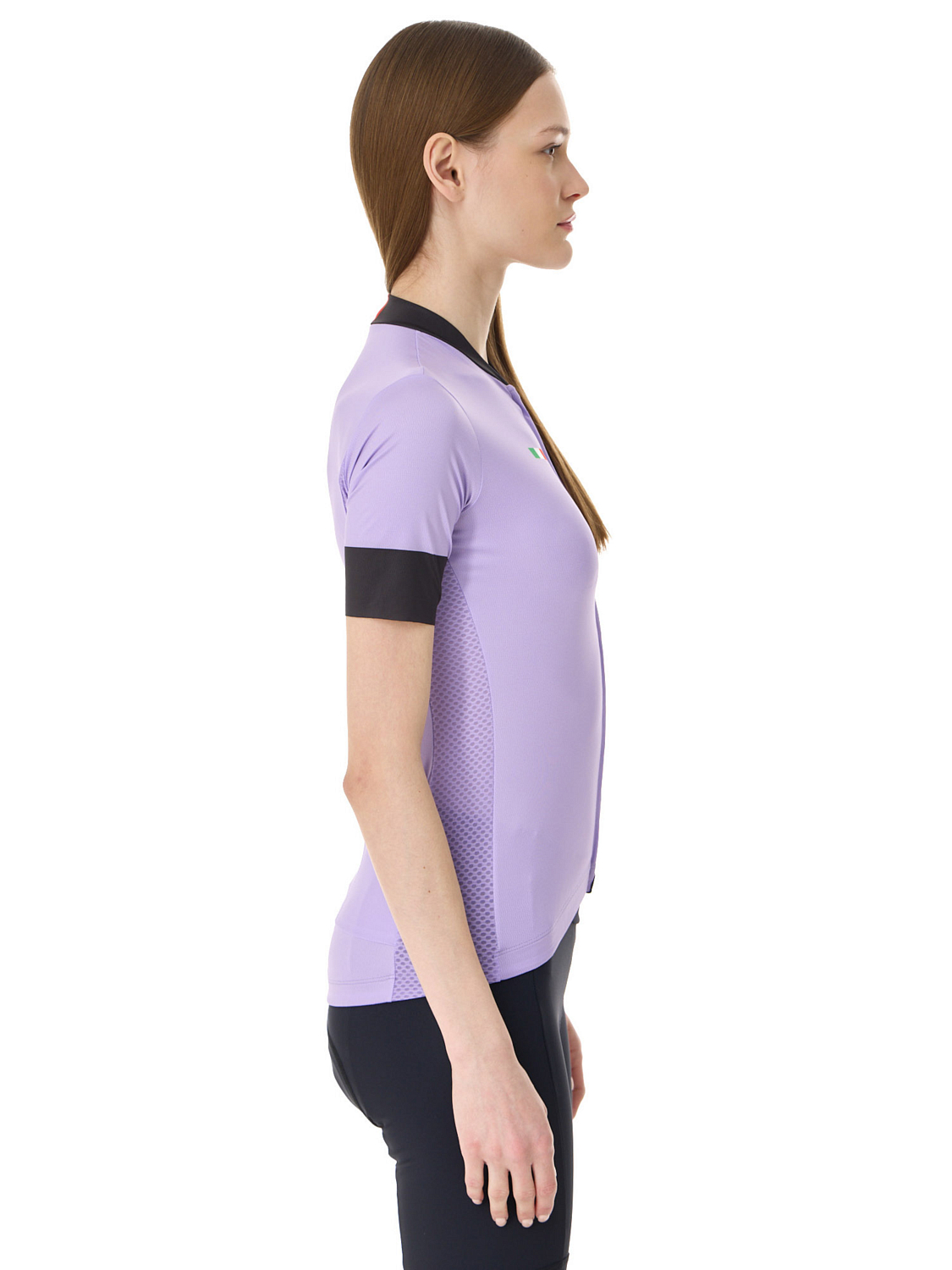 Велоджерси Accapi Short Sleeve Shirt Full Zip W Lavender