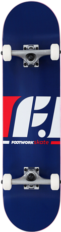Скейтборд Footwork 2022 Logo Navy 8 x 31.5