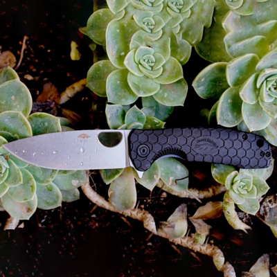 Нож Honey Badger Flipper D2 M Черный