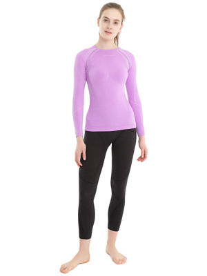 Футболка с длинным рукавом Accapi Polar Bear Sport Pink Fluo White