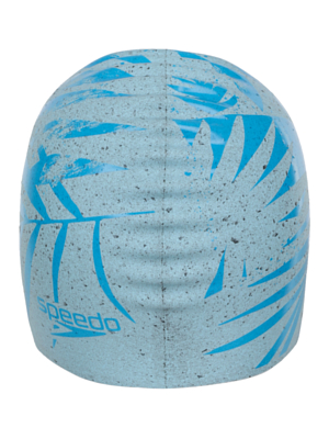 Шапочка для плавания Speedo Printed Recycled Cap Au Blue