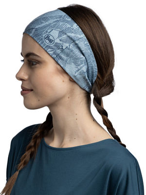 Повязка Buff CoolNet UV Wide Headband Laven Mist