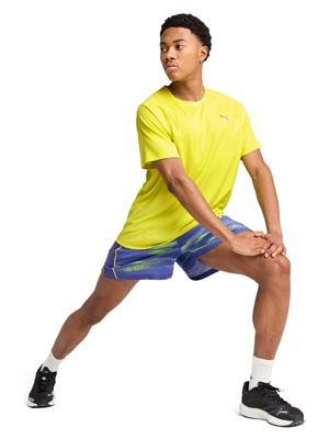 Футболка беговая Puma Run Vel Poly Lemon Sherbert
