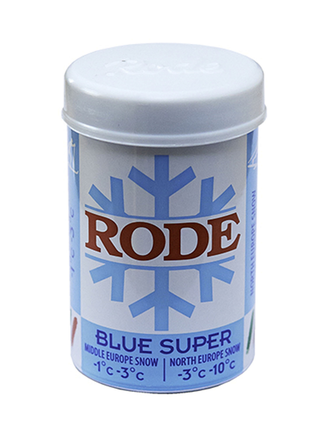 Безфтористая мазь держания твердая RODE Stick Blue Super -1C°...-3C° /-3C°...-10C°