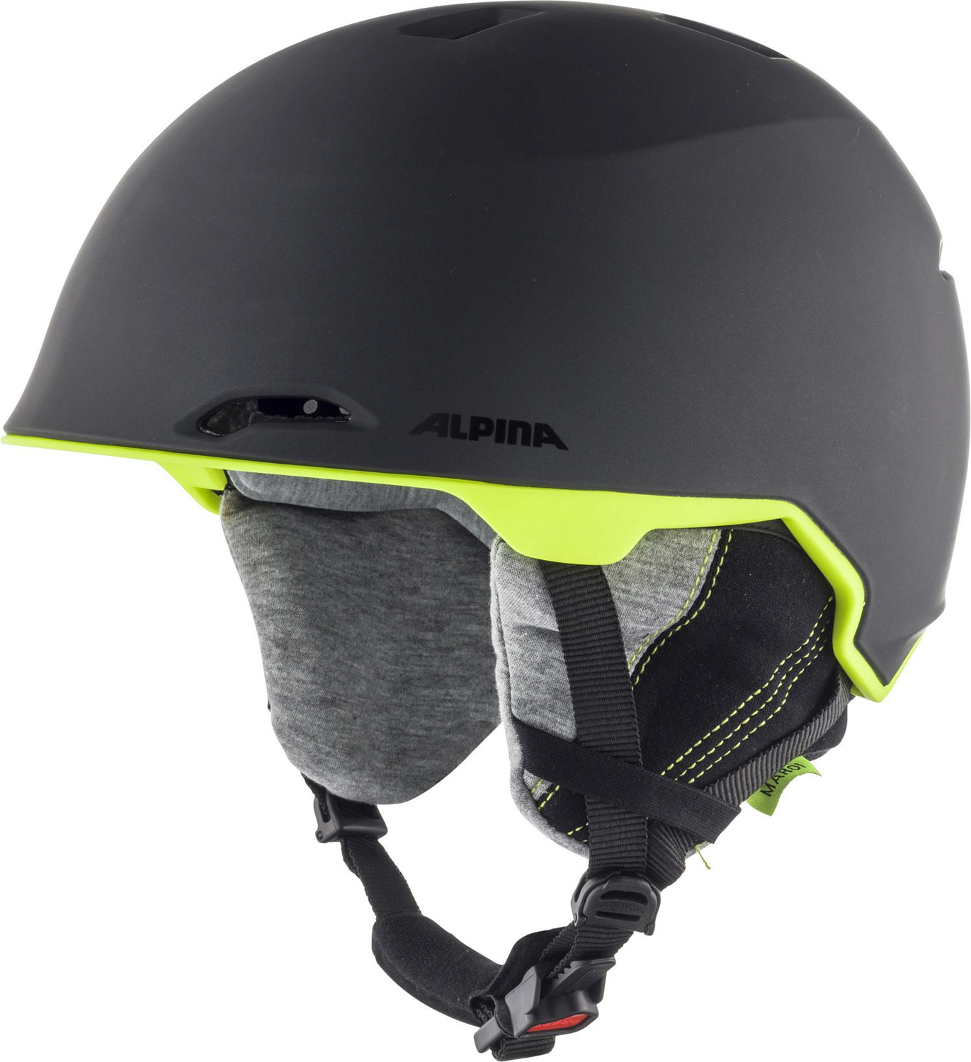 Зимний Шлем Alpina 2022-23 Maroi Charcoal-Neon Matt