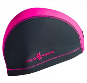 Шапочка для плавания MAD WAVE Lycra Duotone Pink