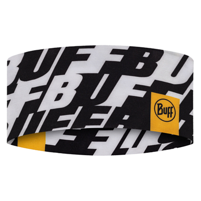 Повязка Buff Coolnet Uv Wide Headband Logo Multi