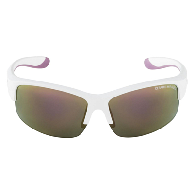 Очки солнцезащитные ALPINA Flexxy Youth HR White Purple Matt/Pink Mirror Cat.3