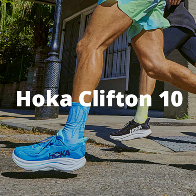 Кроссовки Hoka Clifton 10 Black/White