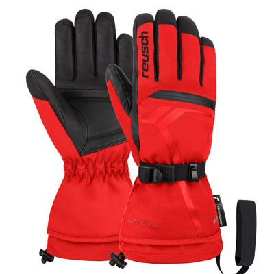 Перчатки REUSCH Down Spirit GTX Black/Fire Red