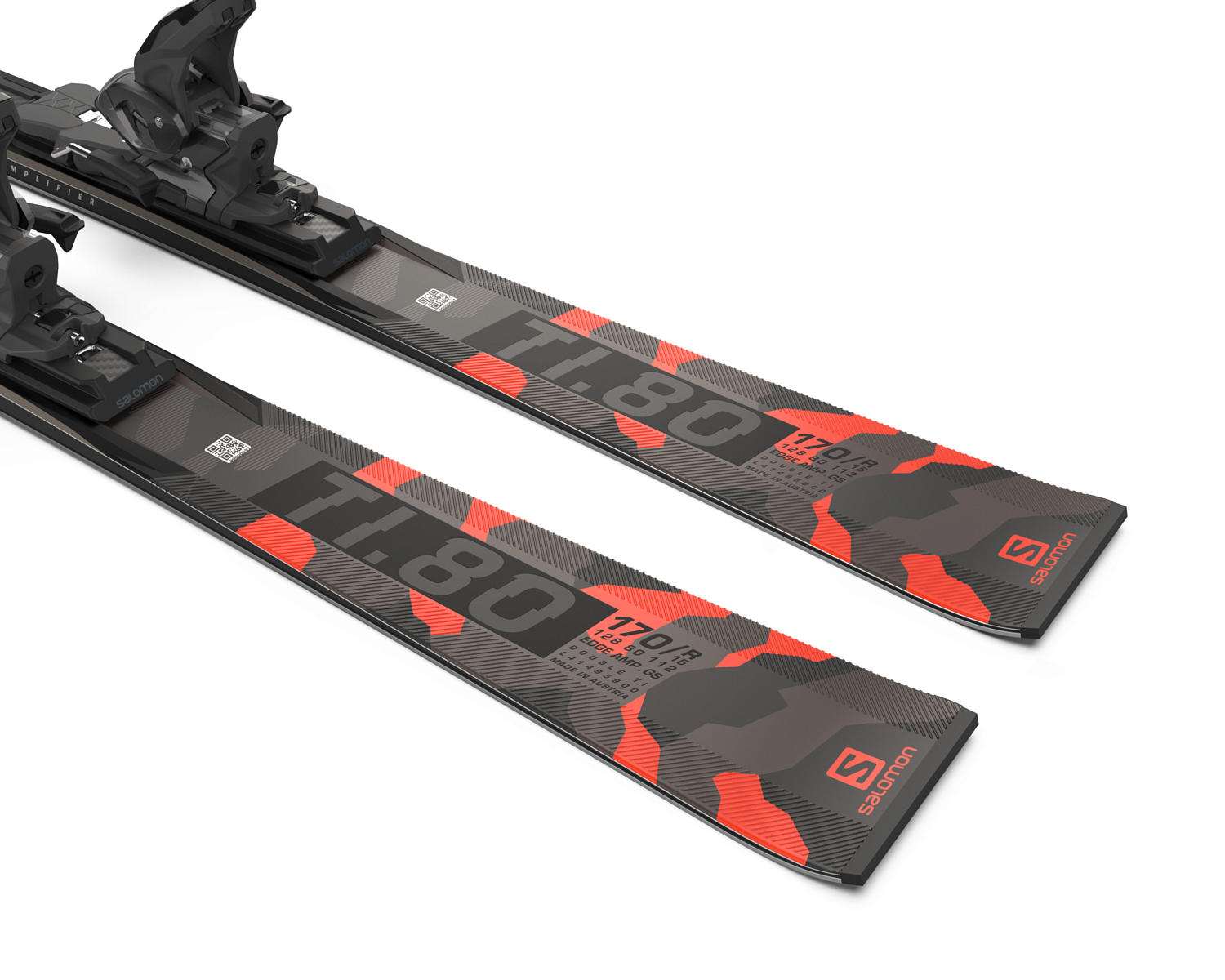 Горные лыжи с креплениями SALOMON 2021-22 E S/Force Ti.80 + Z12