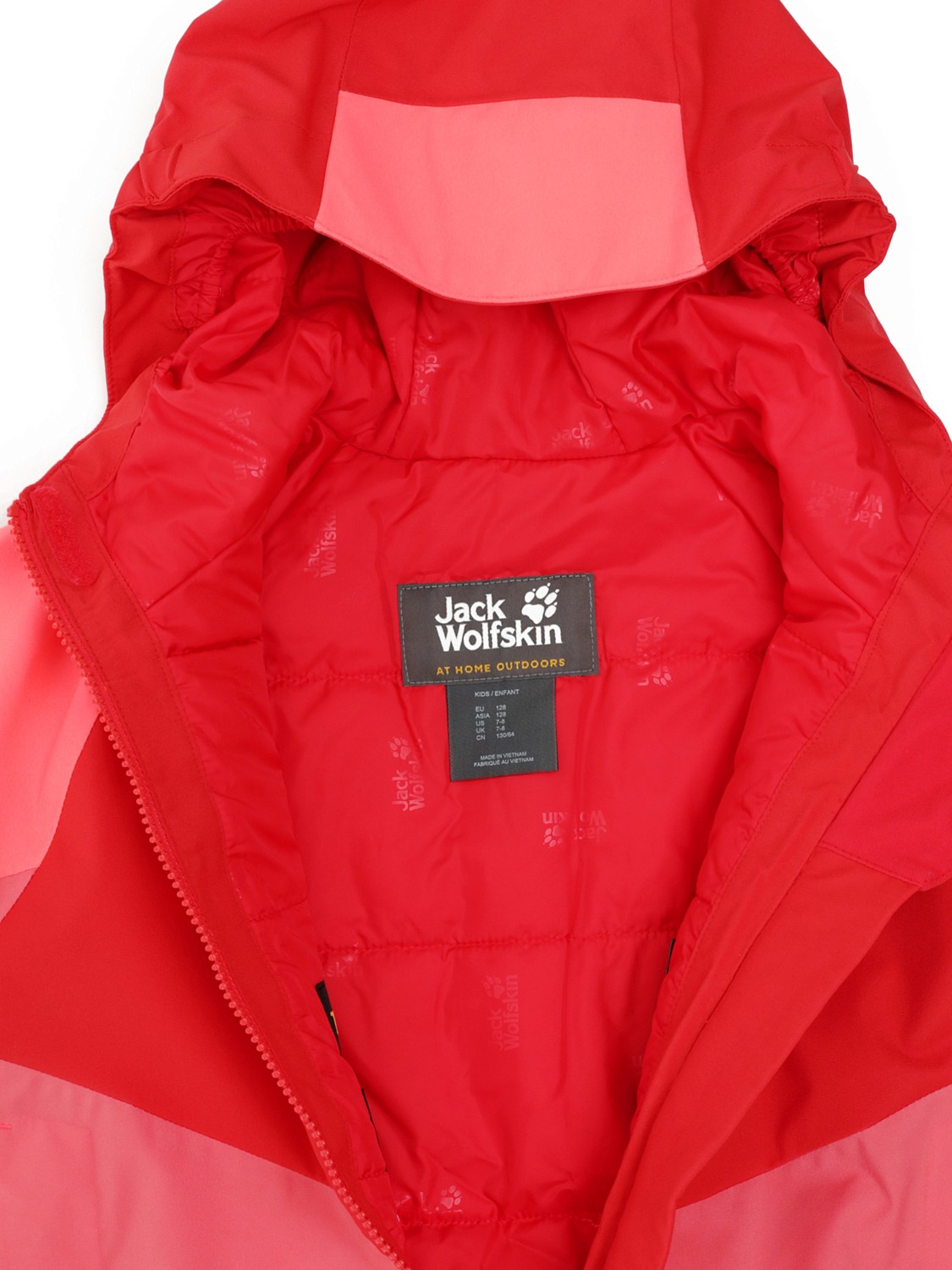 Куртка горнолыжная детская Jack Wolfskin Great Snow Jacket Kids Coral Pink