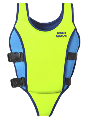 Жилет для плавания MAD WAVE Aqua hero Green