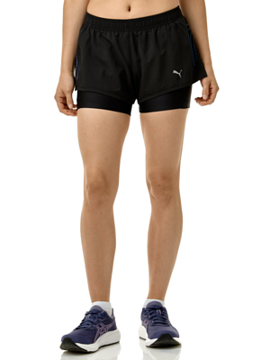 Шорты для бега Puma Ultraweave Aop Black