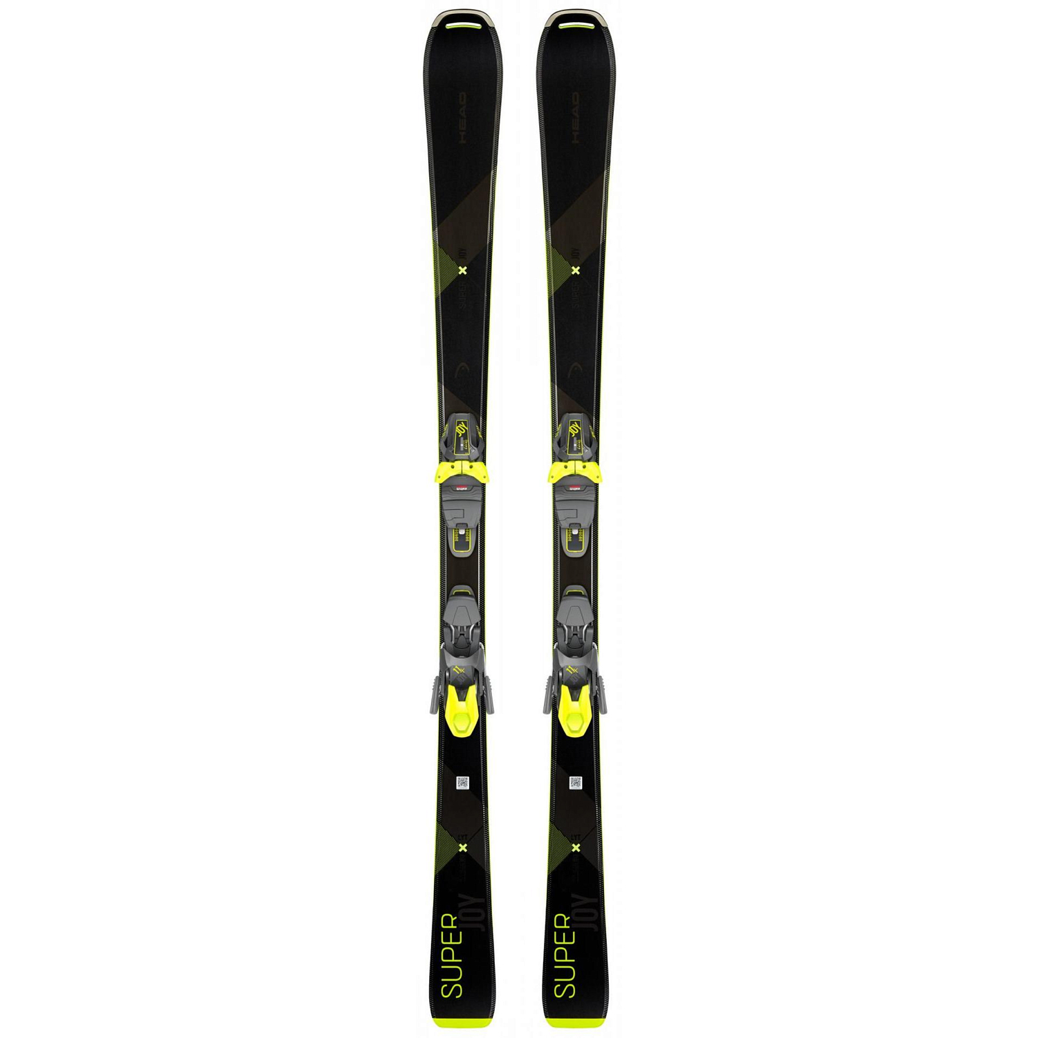 Горные лыжи с креплениями HEAD 2019-20 Super Joy + Joy 11 GW SLR Brake 78 [H] Black/Neon Yellow
