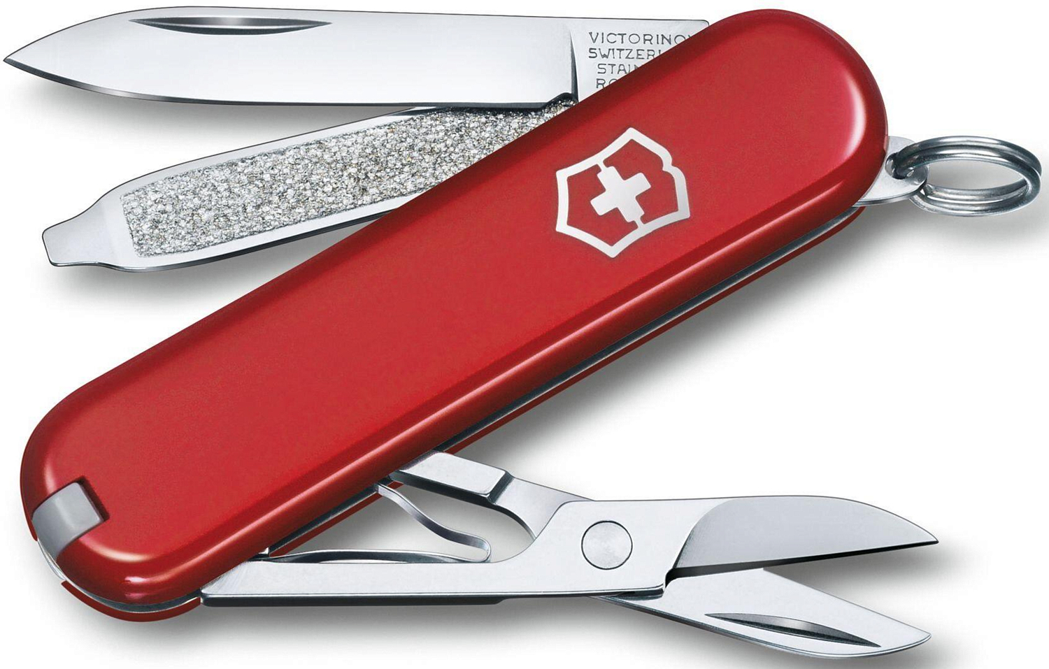 Нож Victorinox брелок Classic SD, 58 мм, 7 функций красный
