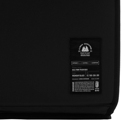 Ящик складной Cargo Container Twin Trash Black
