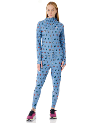 Термобелье комбинезон AIRBLASTER Women's Classic Ninja Suit Mist Camp Print