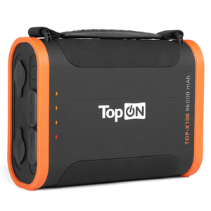 Портативное зарядное устройство TopOn TOP-X100 96000мАч (307Wh) Черный
