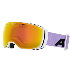 Очки горнолыжные ALPINA Estetica Q-Lite White-Lilac Matt/Q-Lite Rainbow Sph. S2