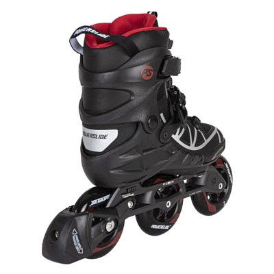 Роликовые коньки Powerslide Phuzion Argon Scarlet 100 Black/Grey