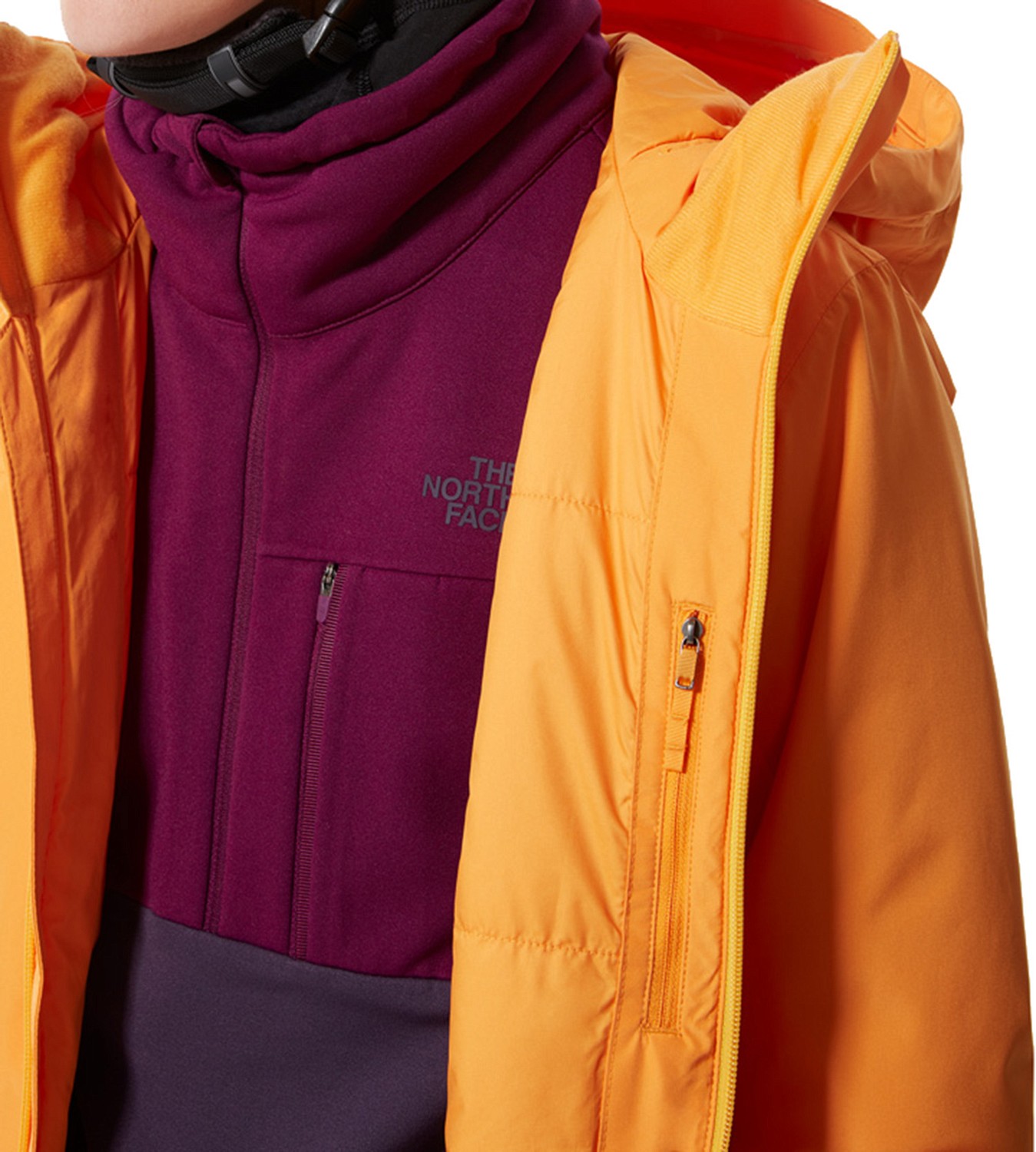 Куртка горнолыжная The North Face Descendit Jkt W Brushfire Ornge