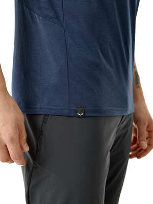 Футболка Salewa Puez Hybrid Dry Navy Blazer