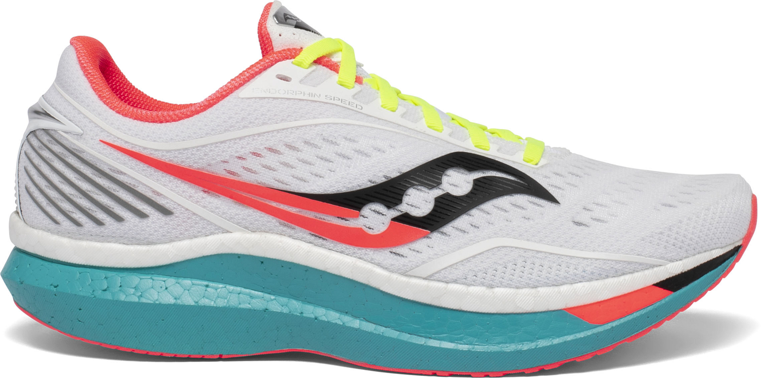 Беговые кроссовки Saucony 2020-21 Endorphin Speed White Mutant