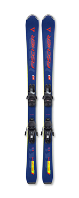 Горные лыжи с креплениями FISCHER THE CURV PRO JR. + FS 7
