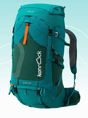 Рюкзак Kanrock Eclipse 70+10 Sea Green