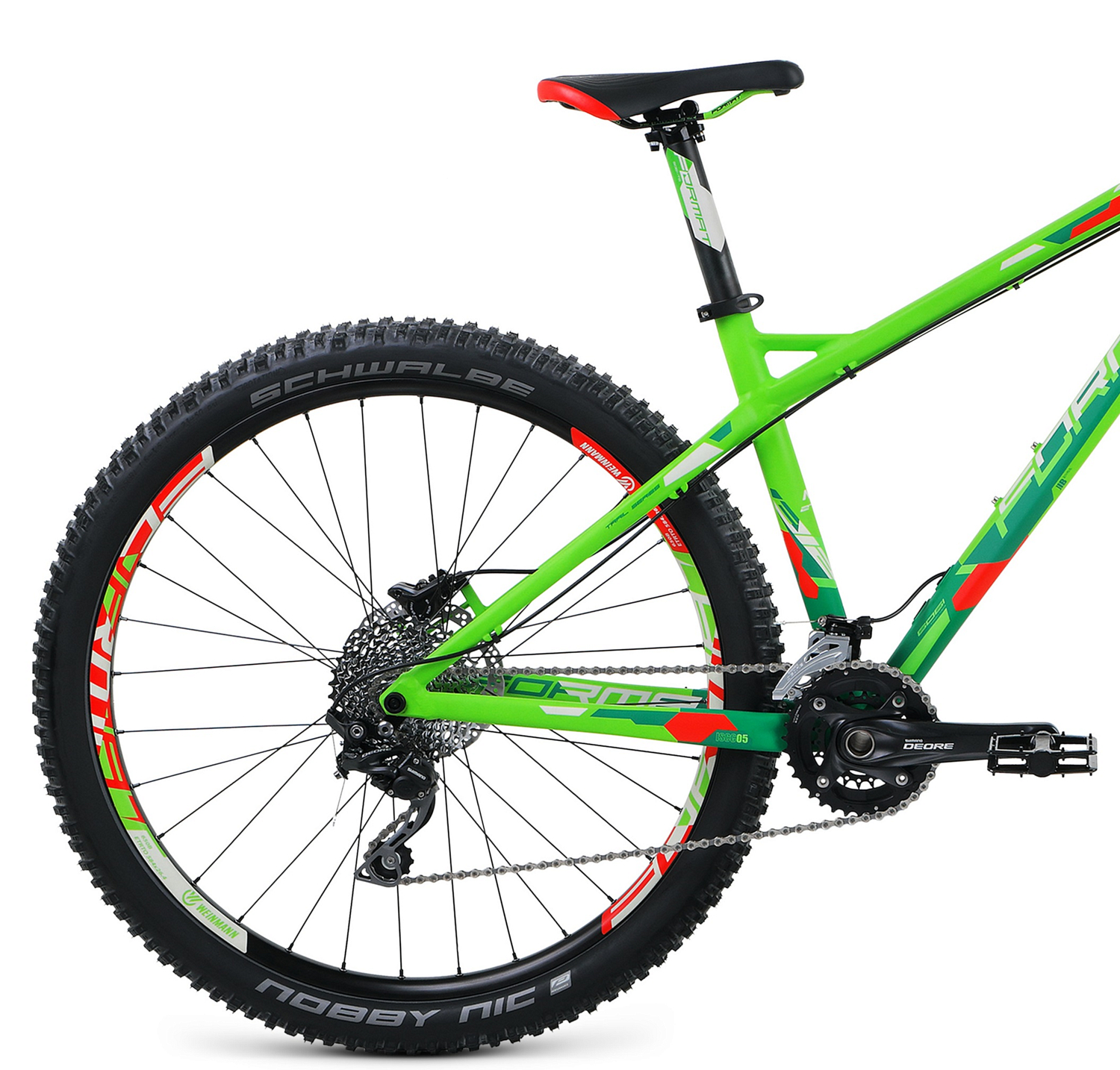 Велосипед Format 1312 2017 зеленый мат.