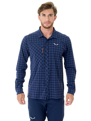 Рубашка Salewa Puez Dry Navy Blazer