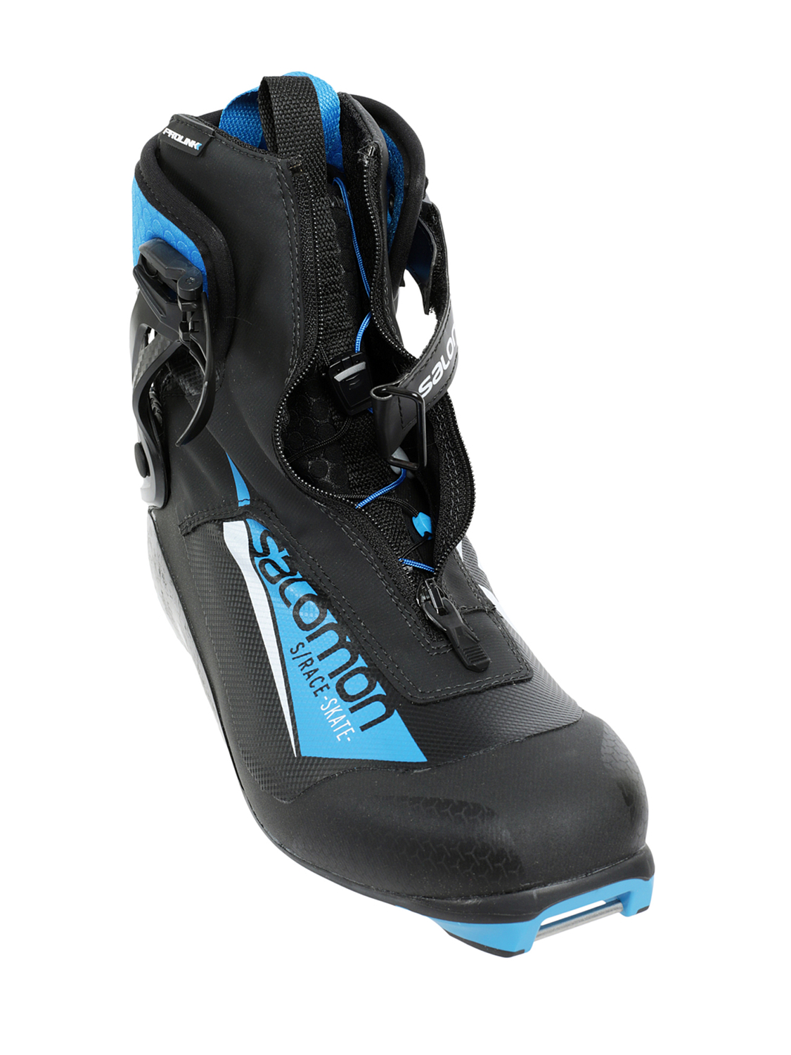 Лыжные ботинки SALOMON S/RACE SKATE PROLINK Black/Blue