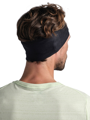 Повязка Buff CoolNet UV Wide Headband Solid Black