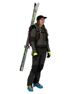 Рюкзак Osprey Firn 18 Elderberry Purple/Peppermint Green