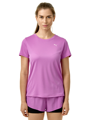 Футболка беговая Puma Graphics Faster Wild Berry