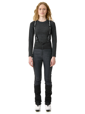 Брюки беговые FISCHER Hybrid Black