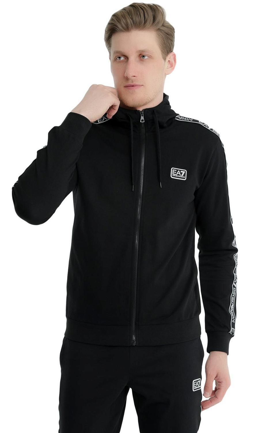 Джемпер для активного отдыха EA7 Emporio Armani 3LPM40-PJ05Z Sweatshirt Black