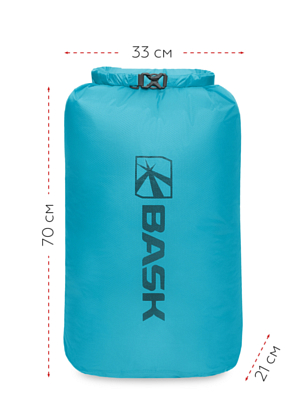 Гермомешок BASK Dry Bag Light 36 Морская Волна