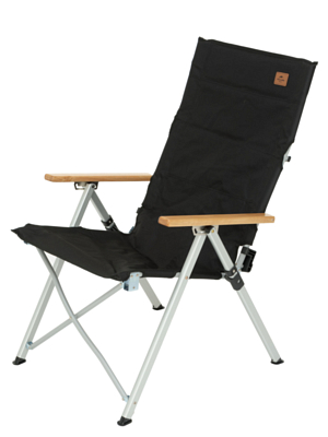 Кресло Naturehike Aluminum Alloy Folding Lying Chair Black