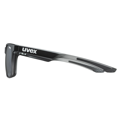 Очки солнцезащитные UVEX Lgl 42 Black/Transparent/Silver