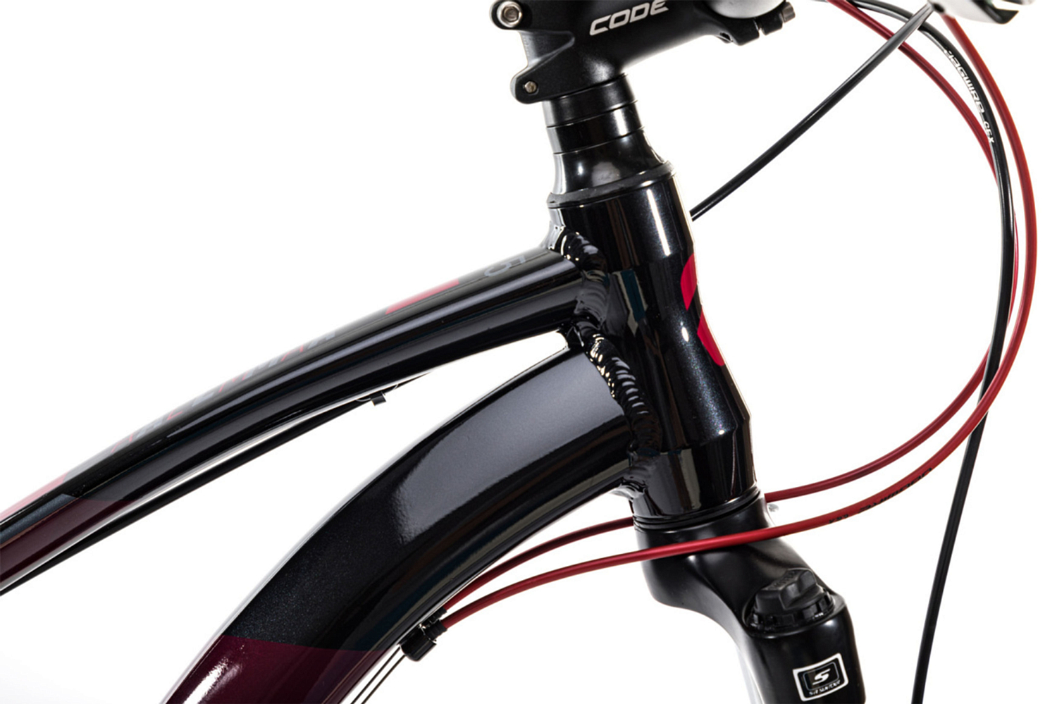 Велосипед Aspect Alma 27,5 2021 черно-фиолетовый